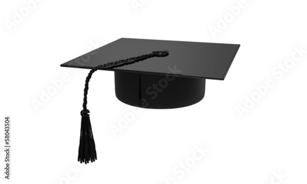 Obraz 3d Graduation hat