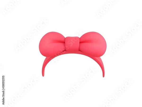 Fototapeta Bow Headband in 3d rendering