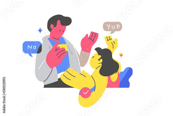 Obraz Having Healty Argument