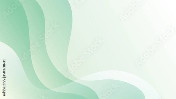 Fototapeta Abstract geometric background of fluid liquid and dynamic shapes. Wallpaper gradient with liquid shape. Illustration colorful template banner with soft curve and wave.