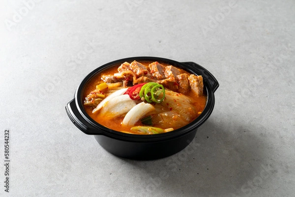 Obraz Korean food dish Kimchi stew 김치찜