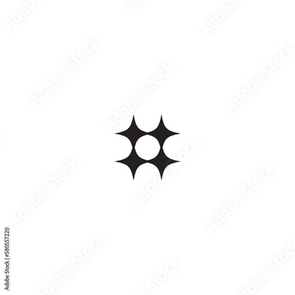 Obraz Hashtag icon. Simple style social media poster background symbol. Hashtag brand logo design element. Hashtag t-shirt printing. vector for sticker.