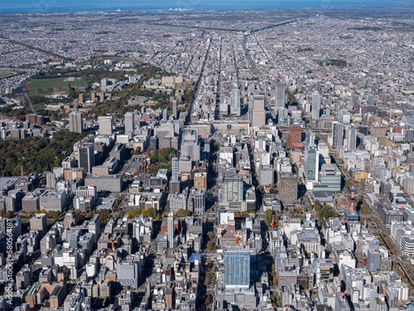 Obraz 札幌市中心部