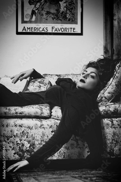 Obraz Portret dekadencji