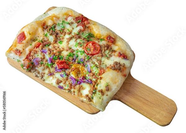 Obraz Pizza boeuf oignons