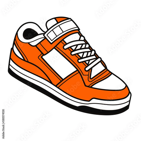 Fototapeta Sneakers Shoes Element