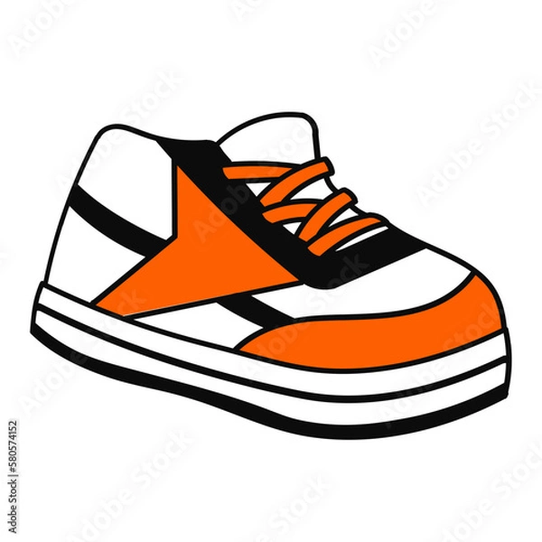 Fototapeta Sneakers Shoes Element