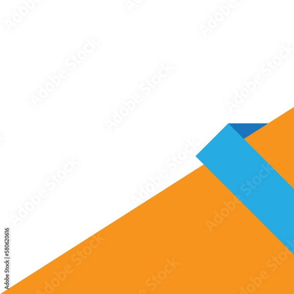 Fototapeta Business Fold Corner Shape-09