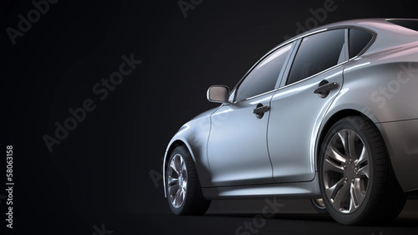 Fototapeta Luxury sedan