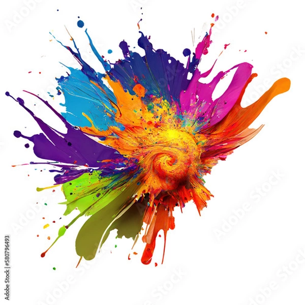 Obraz Color Splash png