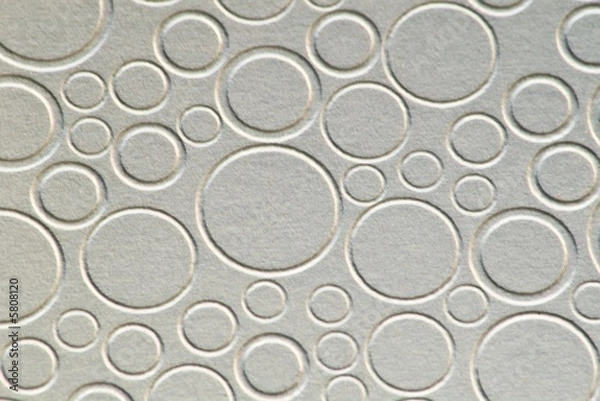 Fototapeta Silver Metallic  Bubbles Background