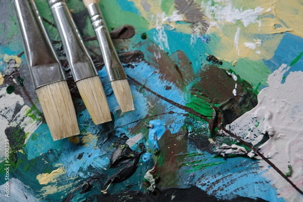 Obraz paint brushes