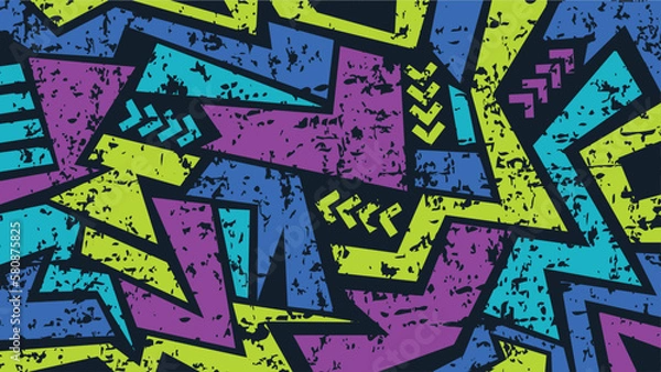 Fototapeta Trendy urban style abstract background