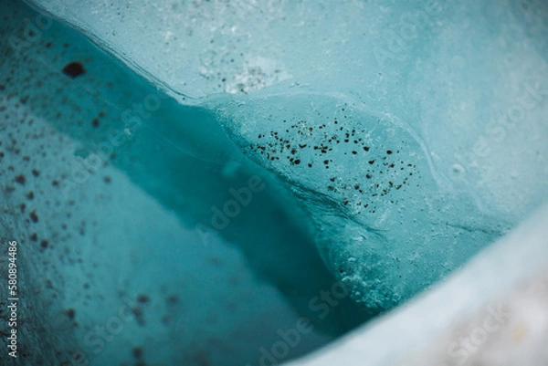 Obraz Close up of Ice on a glacier