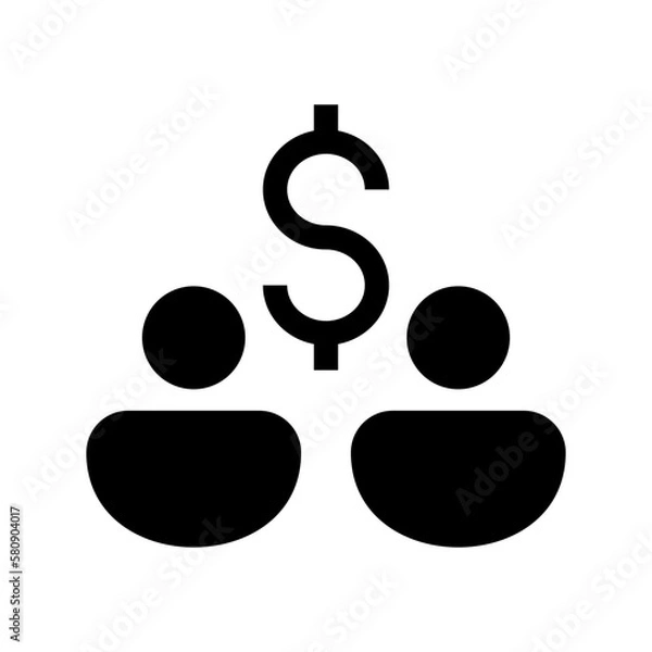Fototapeta business icon or logo isolated sign symbol vector illustration - high quality black style vector icons
