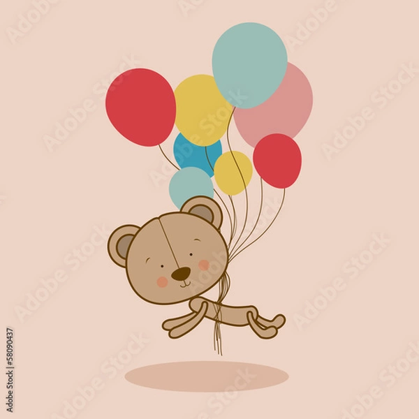 Fototapeta bear design