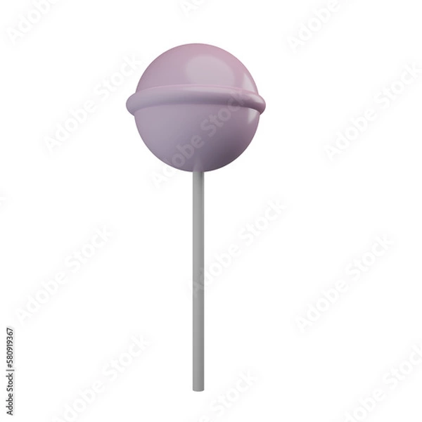 Obraz lollipop isolated on whitec