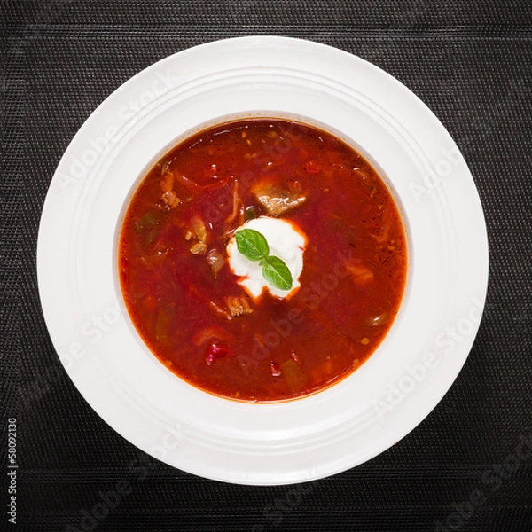 Obraz Borscht soup