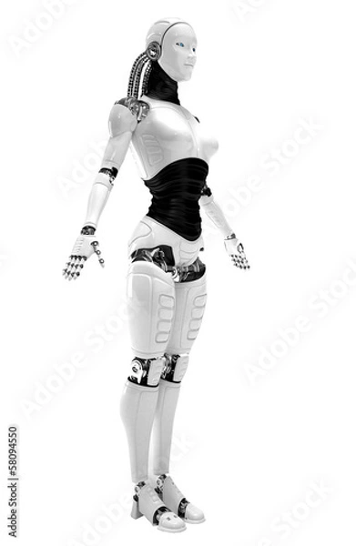Fototapeta robot women
