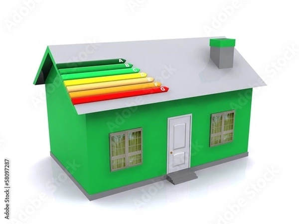 Obraz House with Energy Efficiency Levels