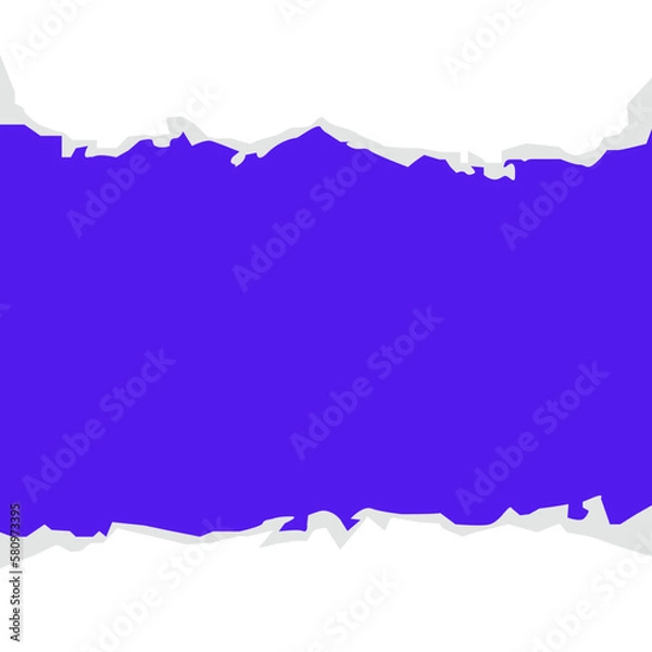 Fototapeta Torn Paper