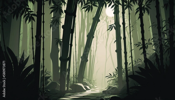 Fototapeta Bamboo forest