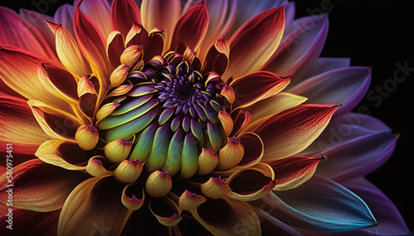 Fototapeta close up flower