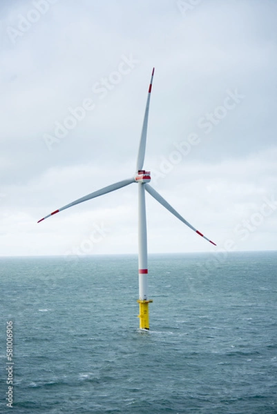 Obraz Offshore wind park for renewable energies