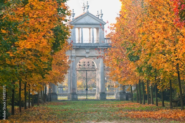 Obraz villa pisani particolare 303