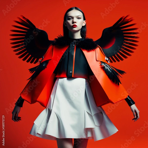 Obraz girl with wings