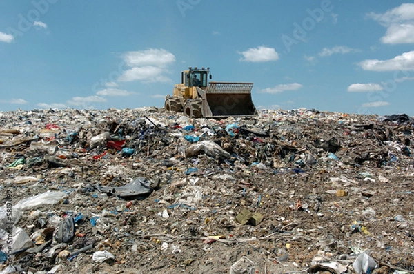 Obraz Mülldeponie