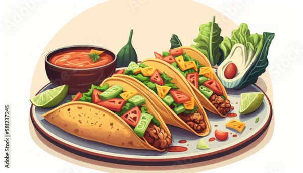 Obraz tacos