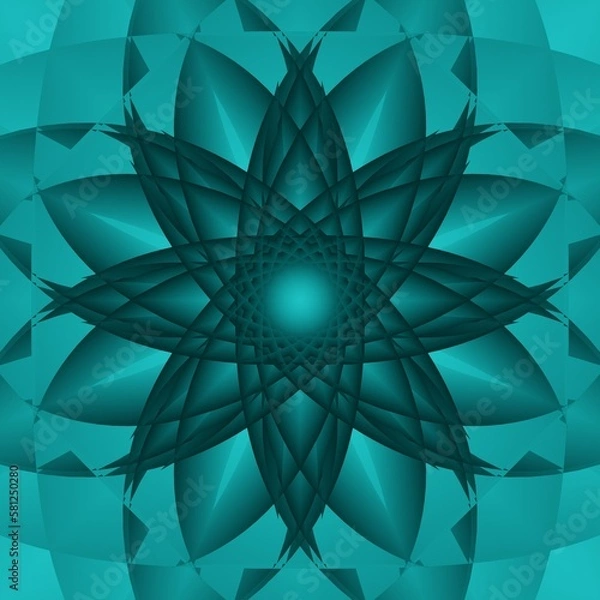 Obraz abstract background with flowers