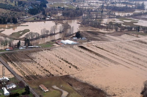 Fototapeta Washington State Flood