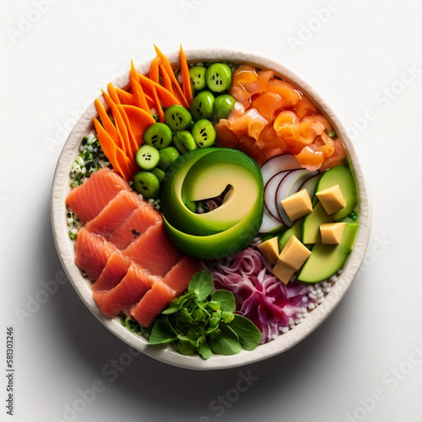 Obraz vegetables on a plate