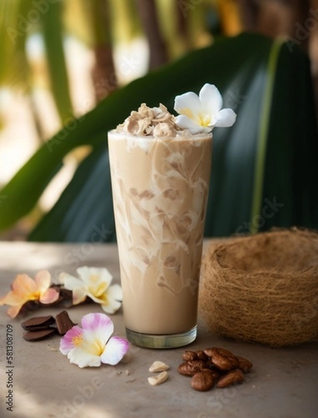 Obraz coffee and chocolate, Generative AI