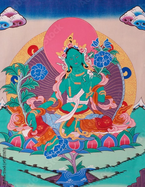 Fototapeta Meditationsbild