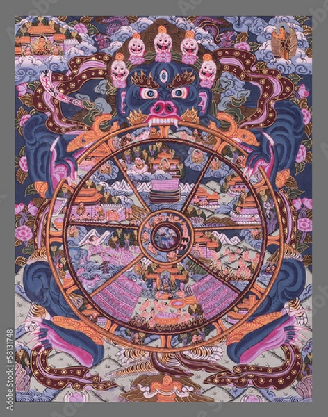 Fototapeta Meditationsbild