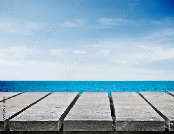 Fototapeta Picnic table