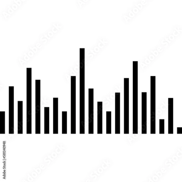 Fototapeta Audio Wave