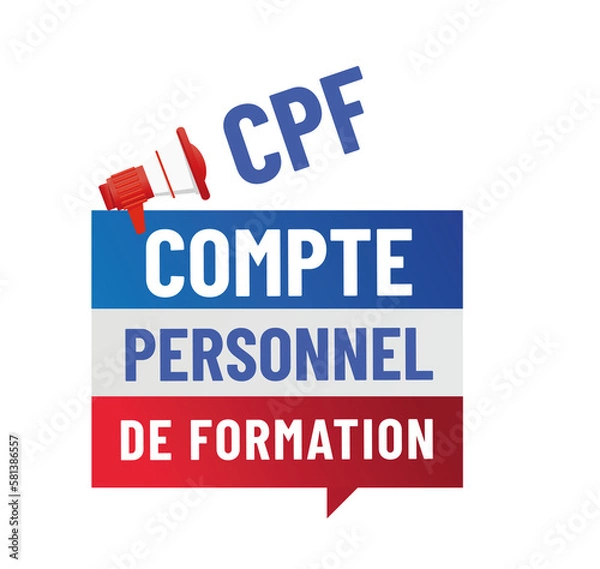 Fototapeta CPF - compte personnel de formation