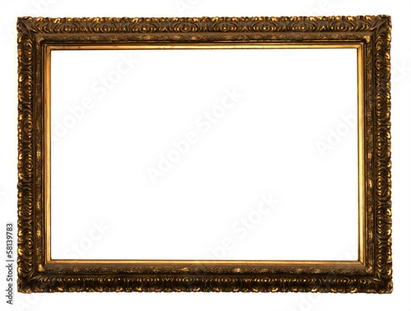 Fototapeta alter antiker bilderrahmen