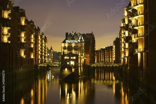 Obraz Speicherstadt