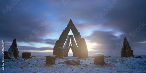 Obraz Arctic Henge