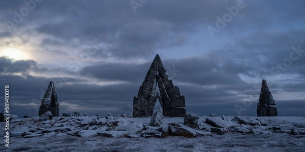 Fototapeta Arctic Henge
