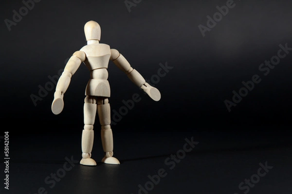 Obraz manichino nero