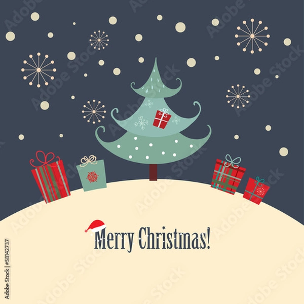 Obraz Christmas Card