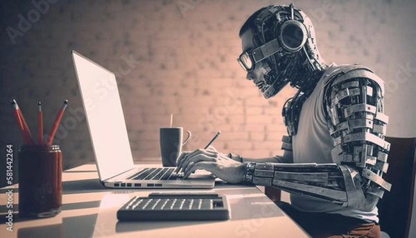 Obraz 記事を執筆するAI_AI to write articles_generative ai