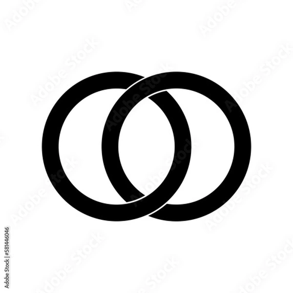 Obraz 輪違紋・輪違い（わちがい）