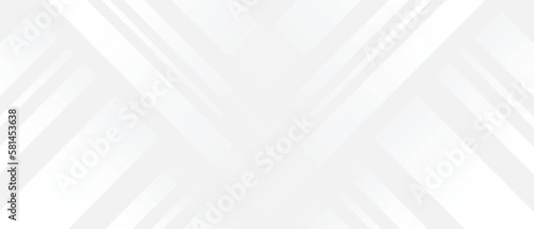 Obraz Abstract white background with lines